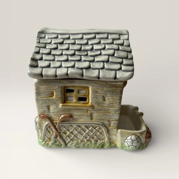 Ceramic Sports Fan House Figurine - Picture 4 of 5